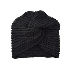 Load image into Gallery viewer, Knitted Turban Style Twisted Warm Winter Hat
