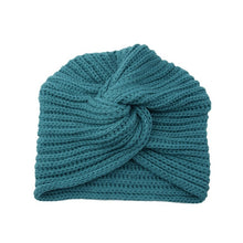 Load image into Gallery viewer, Knitted Turban Style Twisted Warm Winter Hat
