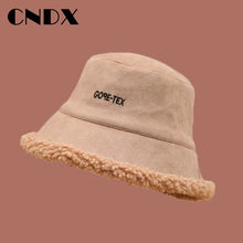 Load image into Gallery viewer, Lamb Wool Thick Basin Hats
