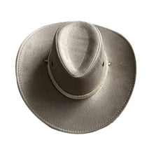 Load image into Gallery viewer, Suede Panama Vintage Riding Sombrero
