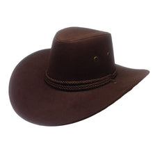 Load image into Gallery viewer, Suede Panama Vintage Riding Sombrero
