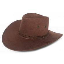 Load image into Gallery viewer, Suede Panama Vintage Riding Sombrero
