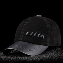 Load image into Gallery viewer, Classic Suede  &amp; Leather Baseball Caps
