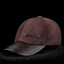 Load image into Gallery viewer, Classic Suede  &amp; Leather Baseball Caps
