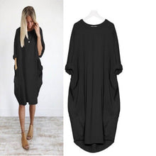 Load image into Gallery viewer, Half Sleeve Oversized T-shirt Dress
